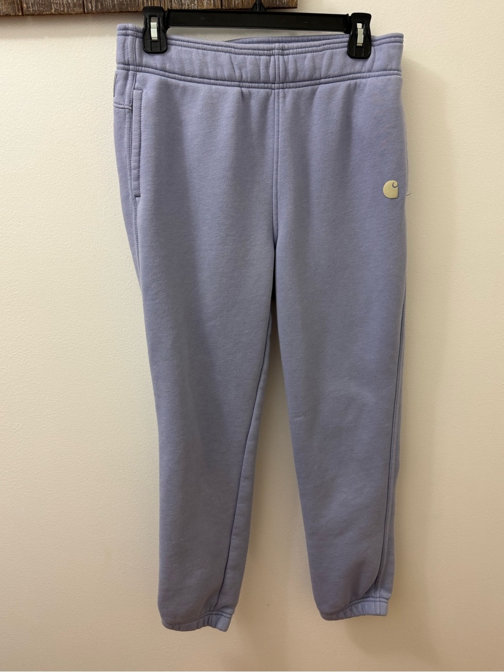 Carhartt Lavender Fleece Jogger Pants small 4-6